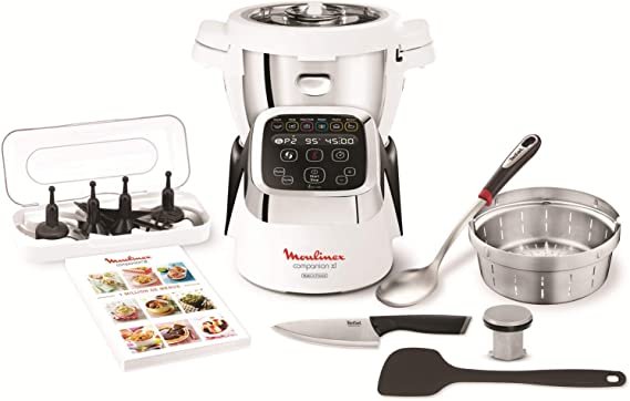 El robot de cocina ClickChef de Moulinex está a precio mínimo histórico en  : compacto, gran capacidad y 200 recetas incluidas